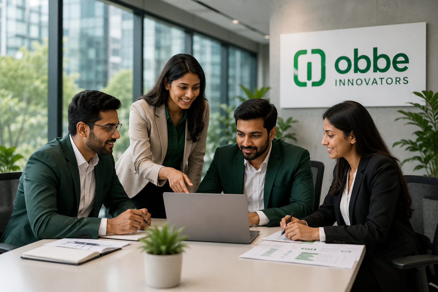 Obbe Innovators business technology team