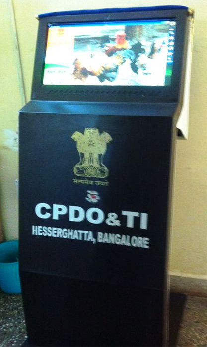 Obbe Innovators information kiosk
